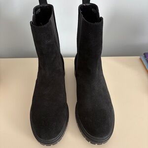 Ann Taylor Suede Chelsea Boots